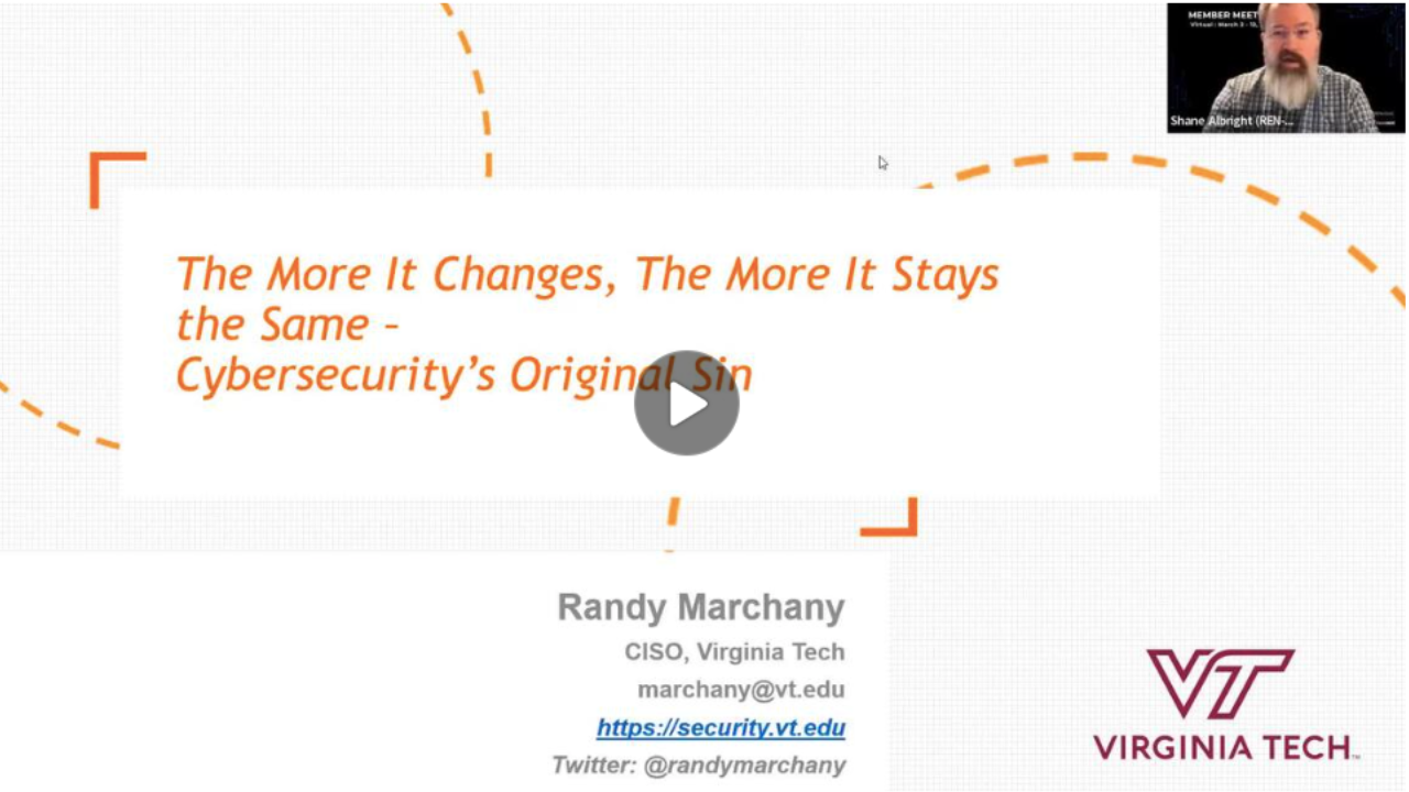 Snapshopt of the The More It Changes, The More It Stays the Same session